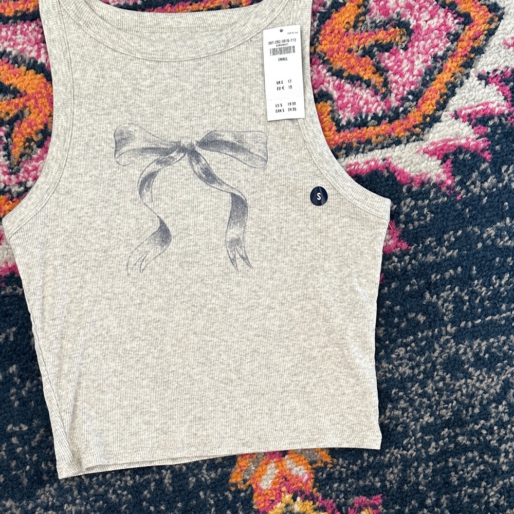 Hollister Light Gray Tank Top